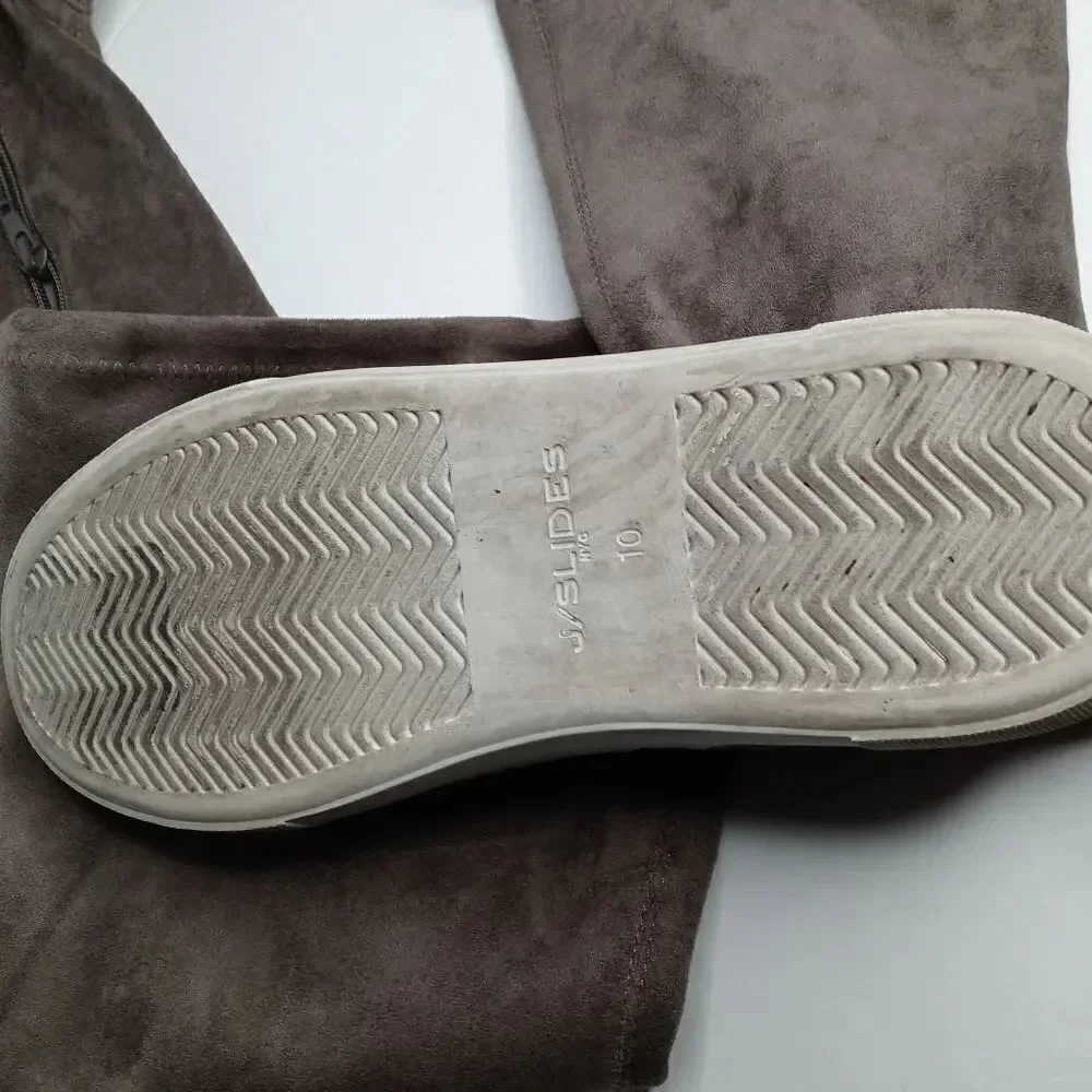 J Slides Petra Over The Knee Sneaker Boots